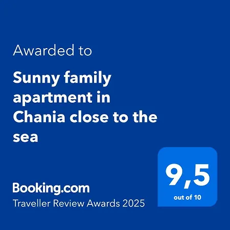 Appartamento Sunny Family In Chania Close To The Sea *